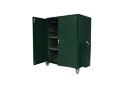 Heated Drying Cabinet on Castors. 1100h x 914w x 635d