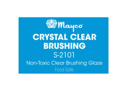Mayco Crystalites Brush-On Glaze: Crystal Clear 1PT 473ml